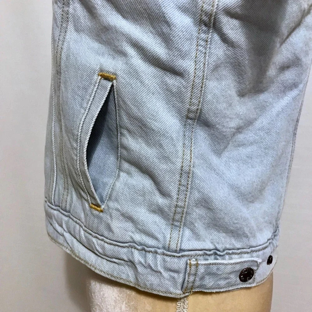 Levi's NWT Sherpa Lined Original Trucker Jacket Women S - Picture 7 of 14